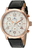 Tommy Hilfiger Jake Multifunction White Dial Black Leather Strap Watch for Men - 1791236 Authentic Buy Shop Now