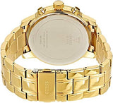 Guess Sunrise Chronograph Gold Dial Gold Steel Strap Watch For Women - W0330L1 Authentic Buy Shop Now