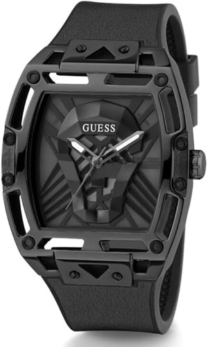 Guess Legend Black Dial Black Silicone Strap Watch For Men - GW0500G2 Authentic Buy Shop Now