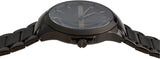 Armani Exchange Hampton Chronograph Black Dial Black Steel Strap Watch For Men - AX2104 Authentic Buy Shop Now