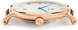 Daniel Wellington Dapper York White Dial Brown Leather Strap Watch For Men - DW00100085 Authentic Buy Shop Now