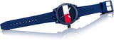 Tommy Hilfiger Denim Quartz Blue Dial Blue Rubber Strap Watch for Men - 1791322 Authentic Buy Shop Now