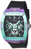 Guess Phoenix Multifunction Black Dial Black Rubber Strap Watch for Men - GW0202G5 Authentic Buy Shop Now