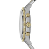 Fossil Dean Chronograph White Dial Silver Steel Strap Watch for Men - FS4795 Authentic Buy Shop Now
