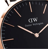 Daniel Wellington Classic Reading Black Dial Black Leather Strap Watch For Men - DW00100129 Authentic Buy Shop Now