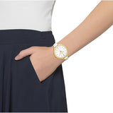 Michael Kors Slim Runway White Dial White Leather Strap Watch For Women - MK2273 Authentic Buy Shop Now