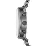 Fossil The Commuter Black Dial Grey Steel Strap Watch for Men - FS5400 Authentic Buy Shop Now