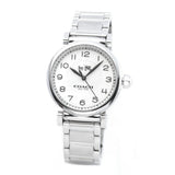 Coach Madison White Dial Silver Steel Strap Watch for Women - 14502394 Authentic Buy Shop Now