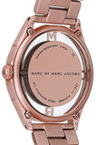 Marc Jacobs Tether Transparent Rose Gold Dial Rose Gold Steel Strap Watch for Women - MBM3414 Authentic Buy Shop Now