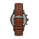 Fossil Townsman Chronograph Gray Dial Brown Leather Strap Watch for Men - FS5522 Authentic Buy Shop Now