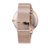 Tommy Hilfiger Jenna Quartz Rose Gold Dial Rose Gold Mesh Bracelet Watch For Women - 1781944 Authentic Buy Shop Now