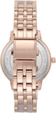 Michael Kors Melissa Analog Rose Gold Dial Rose Gold Steel Strap Watch For Women - MK4396 Authentic Buy Shop Now