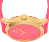 Gucci G Timeless Quartz Pink Dial Pink Leather Strap Watch For Women - YA1264115 Authentic Buy Shop Now