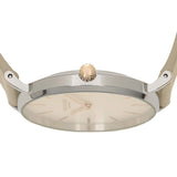 Coach Perry Silver DIal White Leather Strap Watch for Women - 14503116 Authentic Buy Shop Now