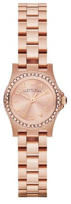 Marc Jacobs Henry Rose Gold Dial Rose Gold Steel Strap Watch for Women - MBM3278 Authentic Buy Shop Now