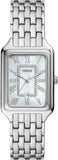 Fossil Raquel Three Hand Date Mother of Pearl Dial Silver Steel Strap Watch for Women - ES5306 Authentic Buy Shop Now