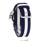 Daniel Wellington Classic Glasgow White Dial Two Tone NATO Strap Watch For Men - DW00100018 Authentic Buy Shop Now