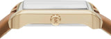 Michael Kors Lake White Dial Brown Leather Strap Watch For Women - MK2584 Authentic Buy Shop Now