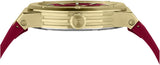 Salvatore Ferragamo F-80 Classic Red Dial Red Rubber Strap Watch for Men - SFHY02422 Authentic Buy Shop Now