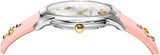 Versace Audrey Quartz White Dial Pink Leather Strap Watch for Women - VELR00119 Authentic Buy Shop Now