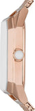 Emporio Armani Joy Quartz Rose Gold Dial Rose Gold Mesh Bracelet Watch For Women - AR11347 Authentic Buy Shop Now