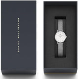 Daniel Wellington Classic Petite Sterling White Dial Silver Mesh Bracelet Watch for Women - DW00100442 Authentic Buy Shop Now