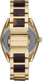 Michael Kors Janelle Three-Hand Gold Dial Two Tone Steel Strap Watch For Women - MK7136 Authentic Buy Shop Now