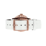 Calvin Klein Accent Silver Dial White Leather Strap Watch for Women - K2Y236K6 Authentic Buy Shop Now