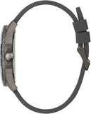 Guess Odyssey Blue Dial Grey Rubber Strap Watch For Men - W1108G6 Authentic Buy Shop Now