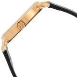Calvin Klein Even White Dial Black Leather Strap Watch for Women - K7B236C6 Authentic Buy Shop Now