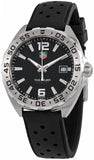 Tag Heuer Formula 1 Quartz Black Dial Black Rubber Strap Watch for Men - WAZ1112.FT8023 Authentic Buy Shop Now