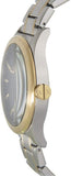 Armani Exchange Nico Quartz Blue Dial Two Tone Steel Strap Watch For Men - AX2332 Authentic Buy Shop Now