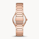 Michael Kors Sylvia Mother Of Pearl Dial Rose Gold Steel Strap Watch for Women - MK4656 Authentic Buy Shop Now