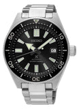 Seiko Prospex Automatic Diver Black Dial Silver Steel Strap Watch For Men - SPB051J1 Authentic Buy Shop Now