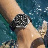 Tag Heuer Aquaracer Calibre 5 Automatic Black Dial Black Rubber Strap Watch for Men - WAY211A.FT6151 Authentic Buy Shop Now