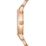 Swarovski Lovely Crystals Mother of Pearl Dial Rose Gold Steel Strap Watch for Women - 5261496 Authentic Buy Shop Now