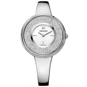 Swarovski Crystalline Pure Silver Dial Silver Steel Strap Watch for Women - 5269256 Authentic Buy Shop Now