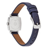 Tissot Lovely Square Silver Dial Blue Leather Strap Watch For Women - T058.109.16.031.00 Authentic Buy Shop Now