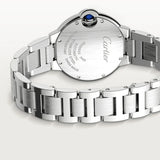 Cartier Ballon Bleu de Cartier Pink Dial Silver Steel Strap Watch for Women - WSBB0046 Authentic Buy Shop Now
