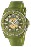 Gucci Dive Automatic Green Dial Green Rubber Strap Unisex Watch - YA136345 Authentic Buy Shop Now