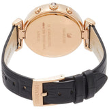 Swarovski Era Journey Chronograph Black Dial Black Leather Strap Watch for Women - 5295320 Authentic Buy Shop Now