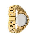 Michael Kors Ritz Chronograph Gold Dial Gold Steel Strap Watch For Women - MK6937 Authentic Buy Shop Now