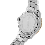 Michael Kors Everest Chronograph Silver Dial Two Tone Steel Strap Watch For Women - MK6975 Authentic Buy Shop Now