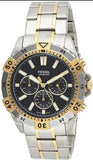 Fossil Garrett Analog Black Dial Two Tone Steel Strap Watch for Men - FS5771 Authentic Buy Shop Now