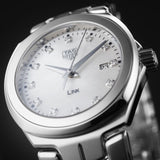 Tag Heuer Link Quartz Diamonds Mother of Pearl Dial Silver Steel Strap Watch for Women - WBC1312.BA0600 Authentic Buy Shop Now
