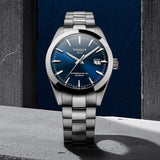 Tissot Gentlemen Powermatic 80 Silicium Blue Dial Silver Steel Strap Watch For Men - T127.407.11.041.00 Authentic Buy Shop Now