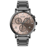 Hugo Boss Spirit Chronograph Grey Dial Grey Steel Strap Watch for Men - 1513695 Authentic Buy Shop Now
