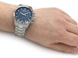 Hugo Boss Hero Sport Blue Dial Silver Steel Strap Watch for Men - 1513755 Authentic Buy Shop Now