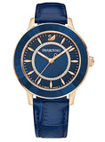 Swarovski Octea Lux Blue Dial Blue Leather Strap Watch for Women - 5414413 Authentic Buy Shop Now