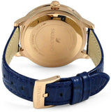 Swarovski Octea Lux Blue Dial Blue Leather Strap Watch for Women - 5414413 Authentic Buy Shop Now